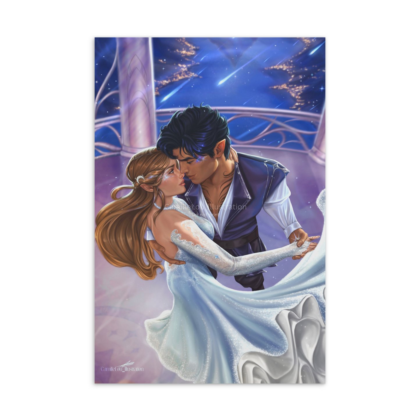 Postcard : Starfall